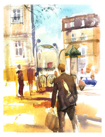 Рыбный день в Париже