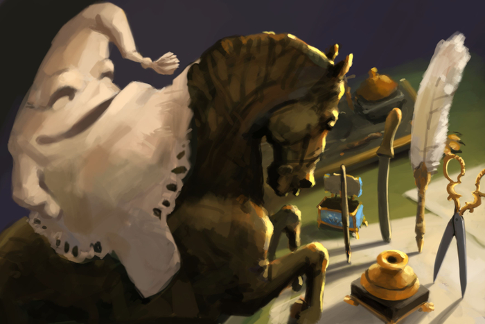 колпак и туфли