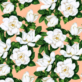 паттерн гардения