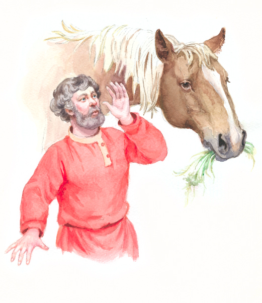 Сказка о ленивом коне