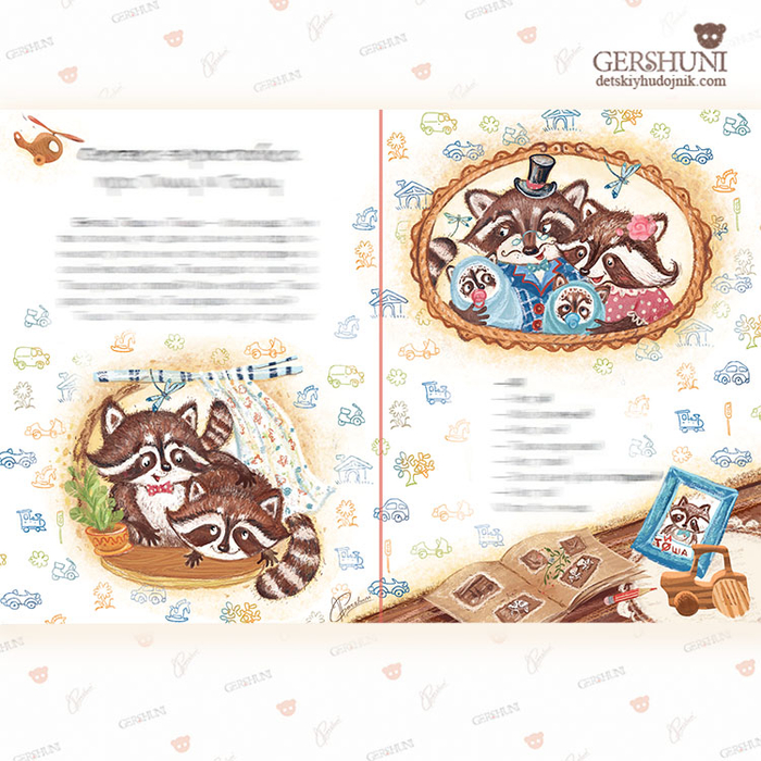 У енотиков все так же,как у людей..))семьи,праздники,семейные альбомы...