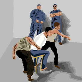 Иллюстрация к произведению Виктора Пелевина "Лампа Мафусаила, или Крайняя битва чекистов с масонами".