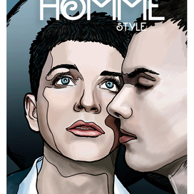 HOMME Magazine Cover