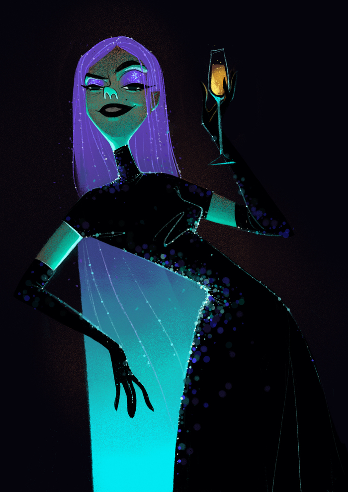 Бокал шампанского