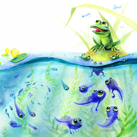 Куда спешат головастики