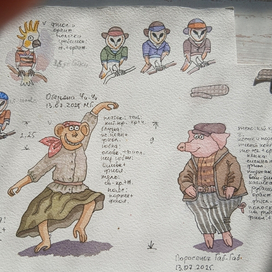 Хью Лофтинг. История доктора Дулиттла. Разработка персонажей