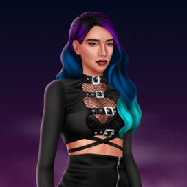 Персонаж для визуальной новеллы от HolyWater