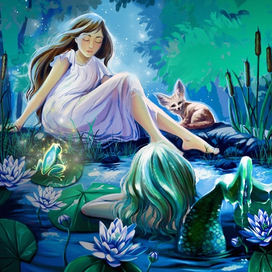 Ришка и пленник волшебного пруда