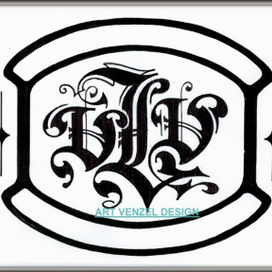 Монограмма "V.L.V."