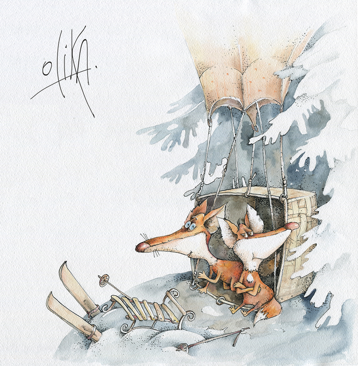 Лисята-путешественники