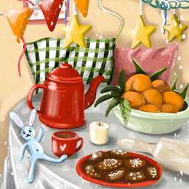 Новогодняя открытка