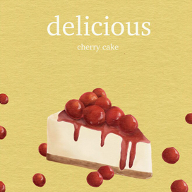 Вишневый тортик