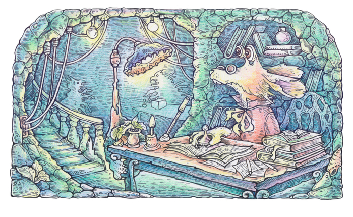 Работа в мире монстров. 