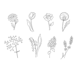 Простые цветы 