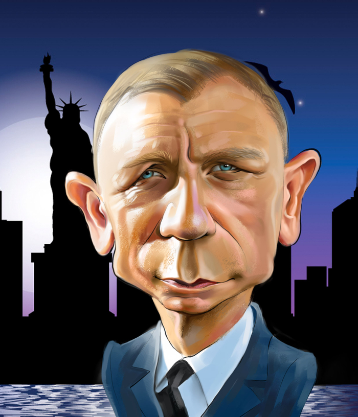 Дэниел Крейг. Английский актёр, наиболее известный по роли Джеймса Бонда.