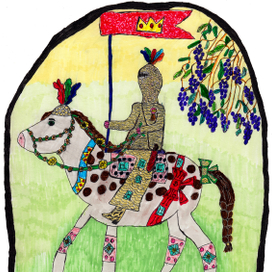 Рыцарь на коне