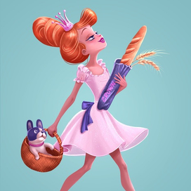 Хлебная королева Багет