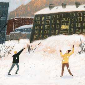 Игра в снежки