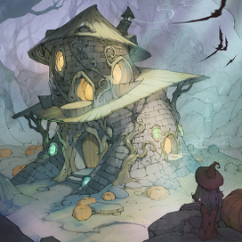 Лесной домик ведьм