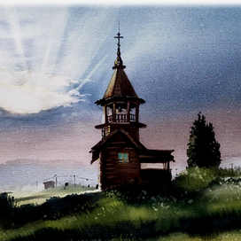 ,,Часовня Спаса Нерукотворного Образа на о.Кижи,,