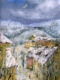 зимний этюд