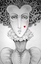 дама червей