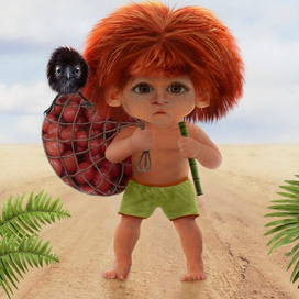 Рыжий, конопатый