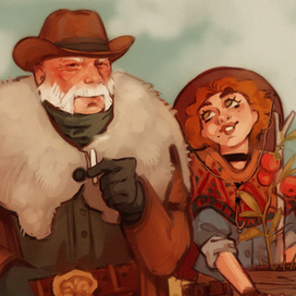 Цветной скетч