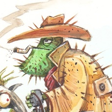 Ковбой-кактус