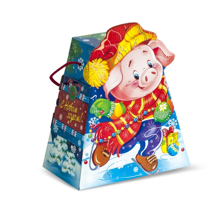поросенок новогодний