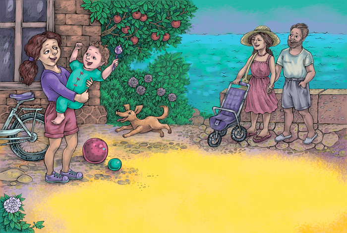 Вита и ее сестричка-плакса