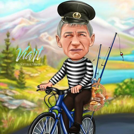 Шарж с сюжетом