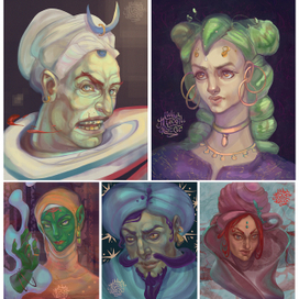 Лица тысячи ночей