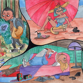 экспозиция персонажей