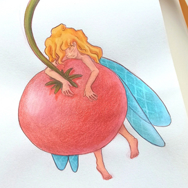 Персонажи в смешанной технике