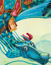 Дракон  к книге " Тик-ток из страны ОЗ"