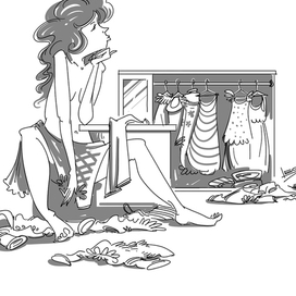 ...опять носить нечего