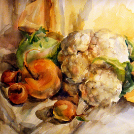 "Натюрморт с цветной капустой"