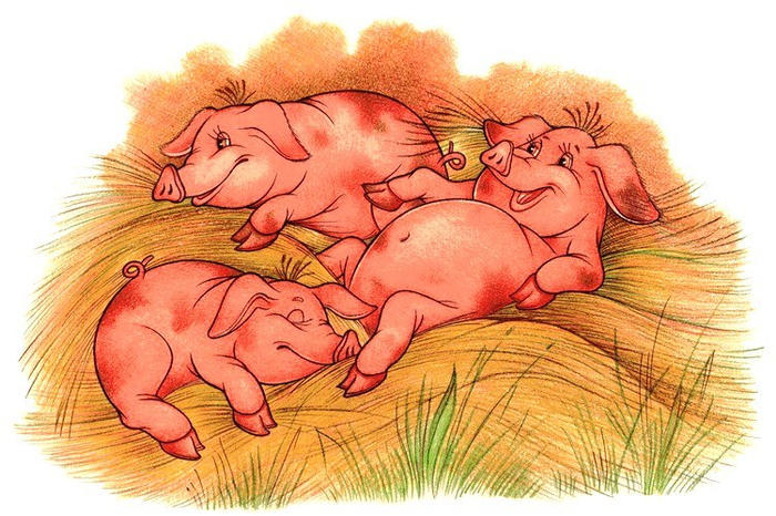 На сеновале