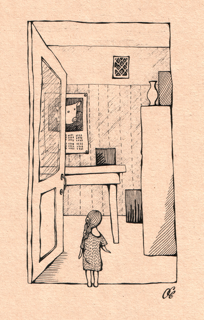 Из серии "Девочка и ужас"