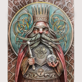 Tarot 4 . The Emperor.