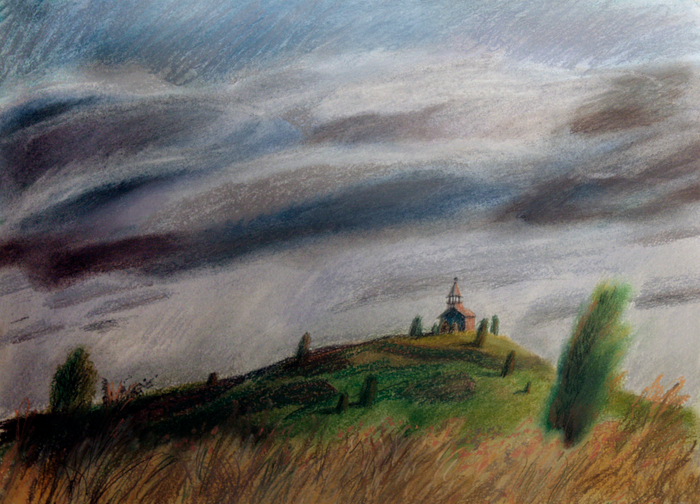 о. Кижи. 2019. Нарьина гора