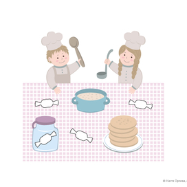 Иллюстрации для обучающих тетрадей Ptit CREF