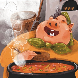 Как Селта Батыр к Обыде в гости ходил