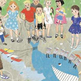 цветные мелки