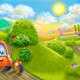 автобусик путешествует