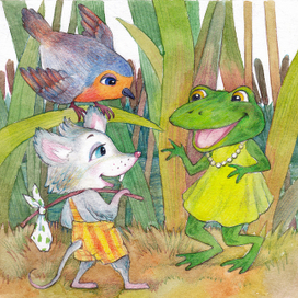 Знакомство с лягушкой