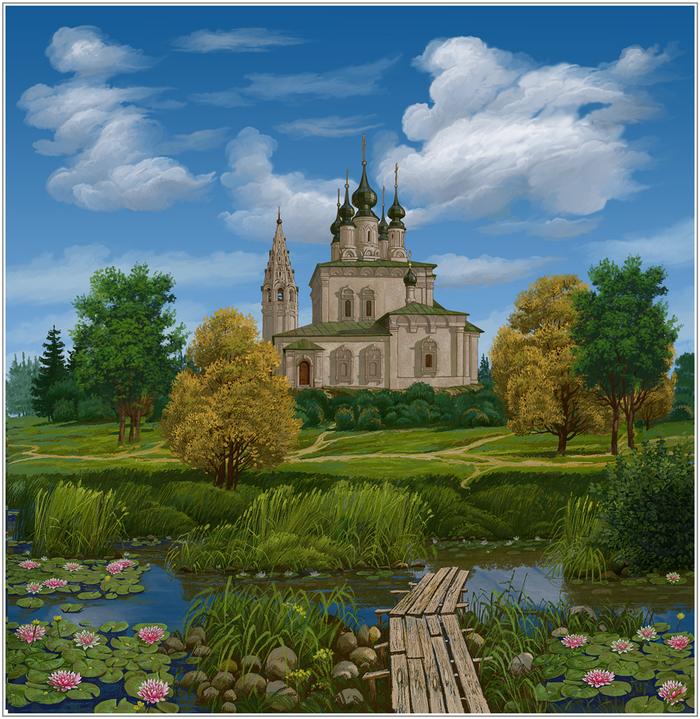 Суздаль-речка Каменка 