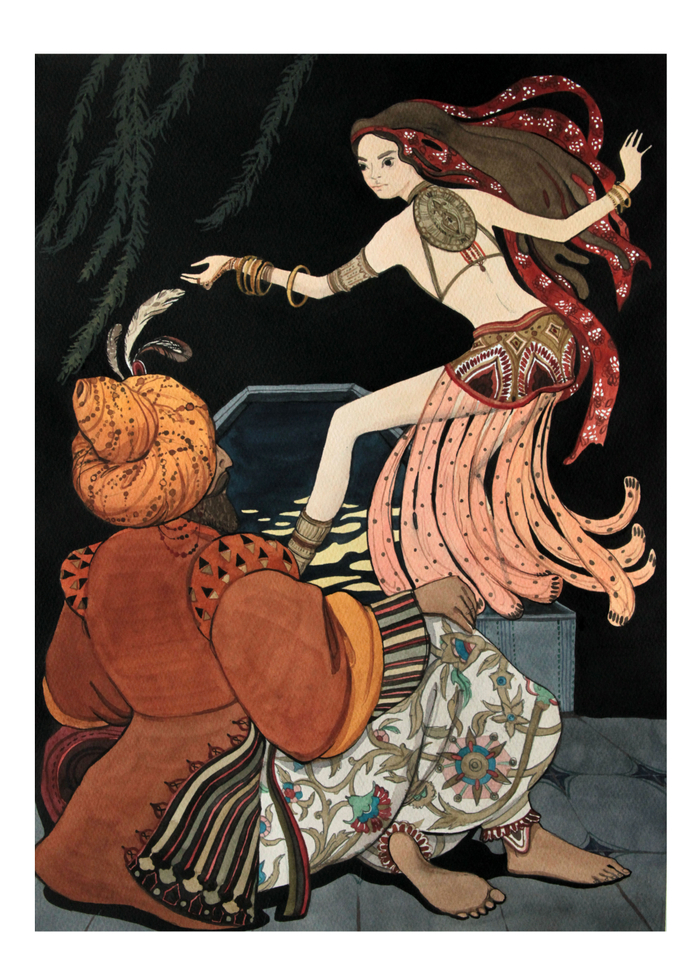 1001 ночь  "танец"