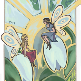 Открытка Феи